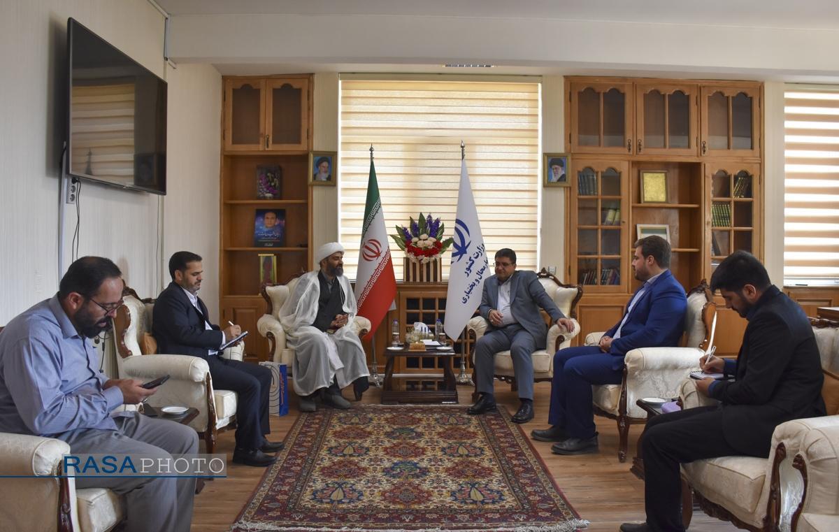 گزارشی از دیدار مدیر عامل خبرگزاری رسا با استاندار چهارمحال بختیاری