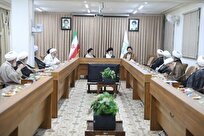 دیدار سید عمار حکیم با اعضای جامعه مدرسین