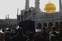 پیکر آیت‌الله موسوی یزدی در حرم حضرت معصومه به خاک سپرده شد