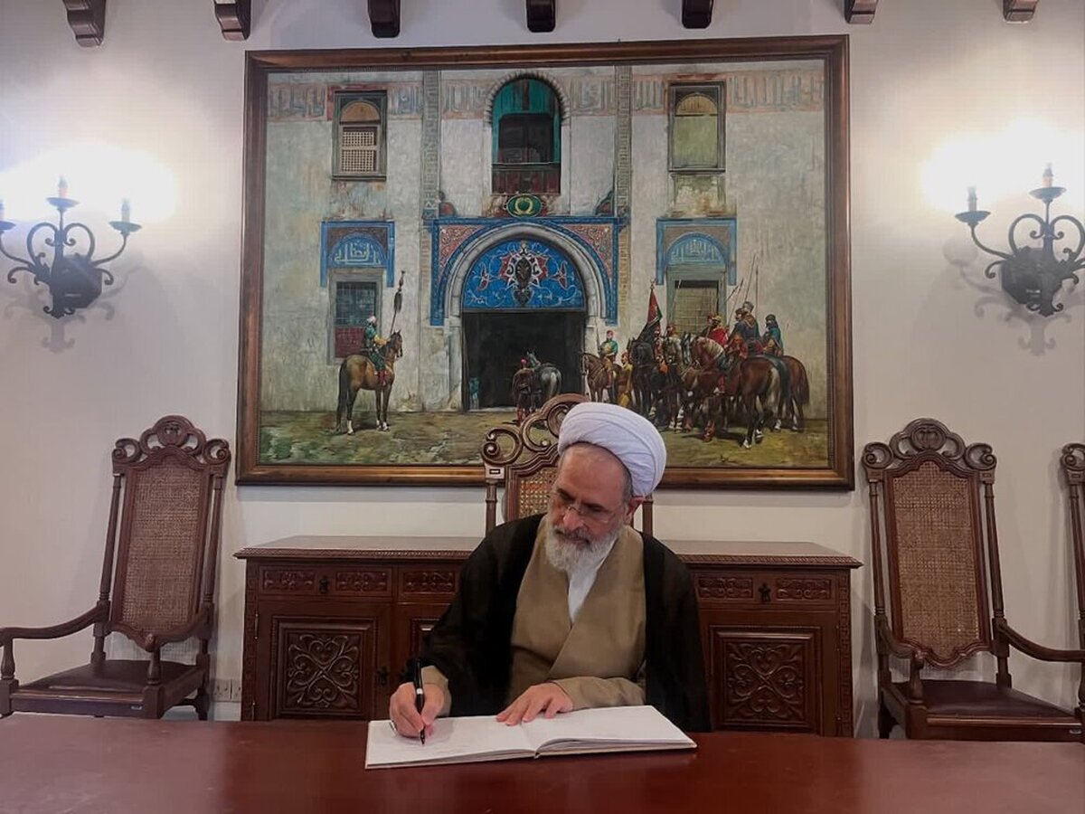 آیت‌الله اعرافی از مؤسسه بین‌المللی فکر و تمدن اسلامی مالزی بازدید کرد