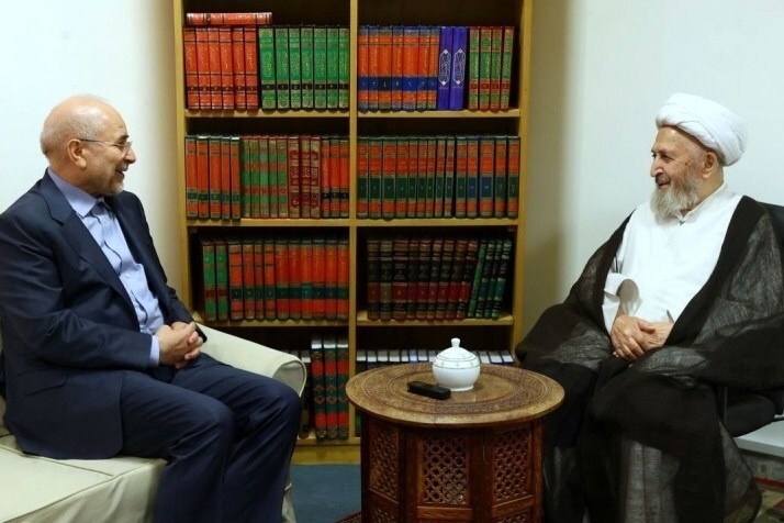 گزارشی از سفر رئیس مجلس به قم