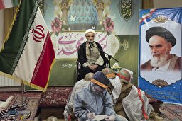 مراسم تجلیل از رزمندگان روحانی دفاع مقدس در تبریز