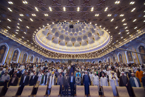 مراسم بزرگداشت دو دبیرکل شهید حزب الله لبنان در قم برگزار شد