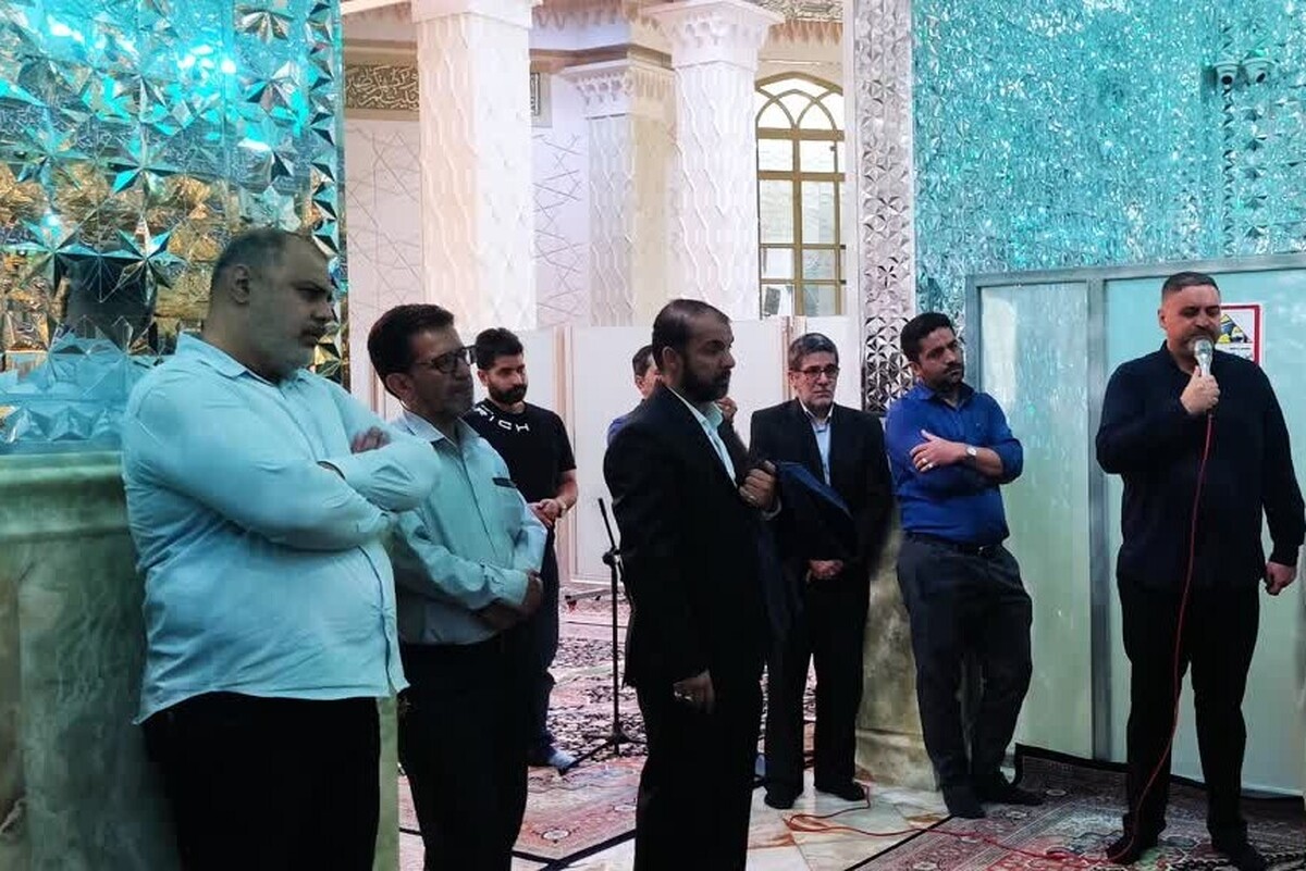 عطر گلاب بر ضریح آفتاب؛ غبار از رخسار امامزاده صالح زدوده شد