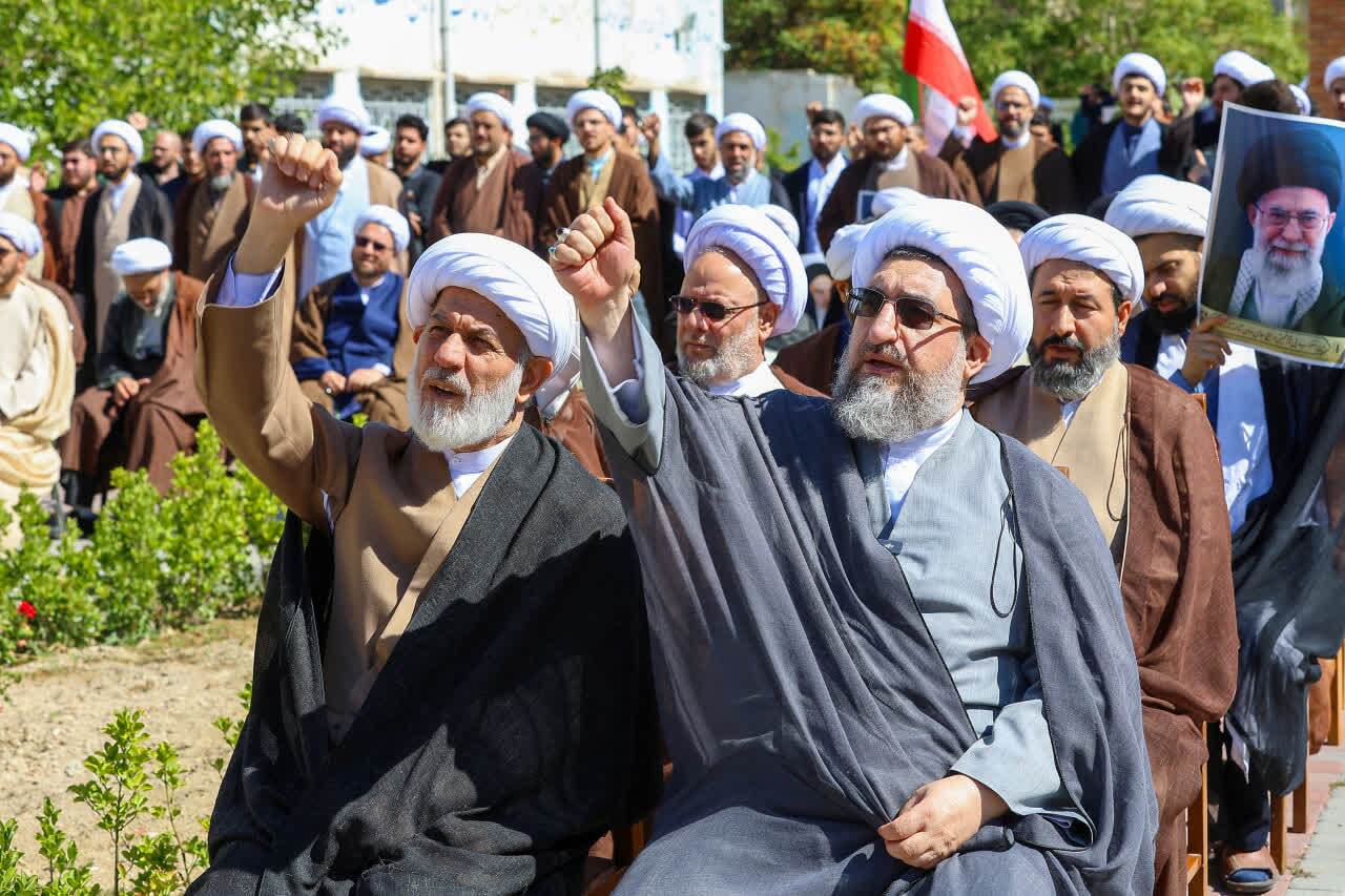 وحدت، غنی‌سازی و نه به مذاکره با آمریکا+ تصاویر