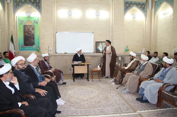 مدیر حوزه علمیه فارس از مدرسه علمیه مصلی شیراز بازدید کرد+عکس