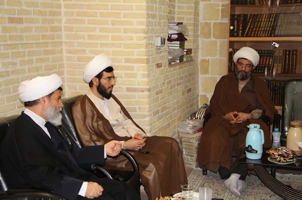 مدیر حوزه علمیه فارس از مدرسه علمیه مصلی شیراز بازدید کرد+عکس