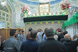 حال و هوای آستان امامزاده موسی مبرقع در ایام ارتحال ایشان