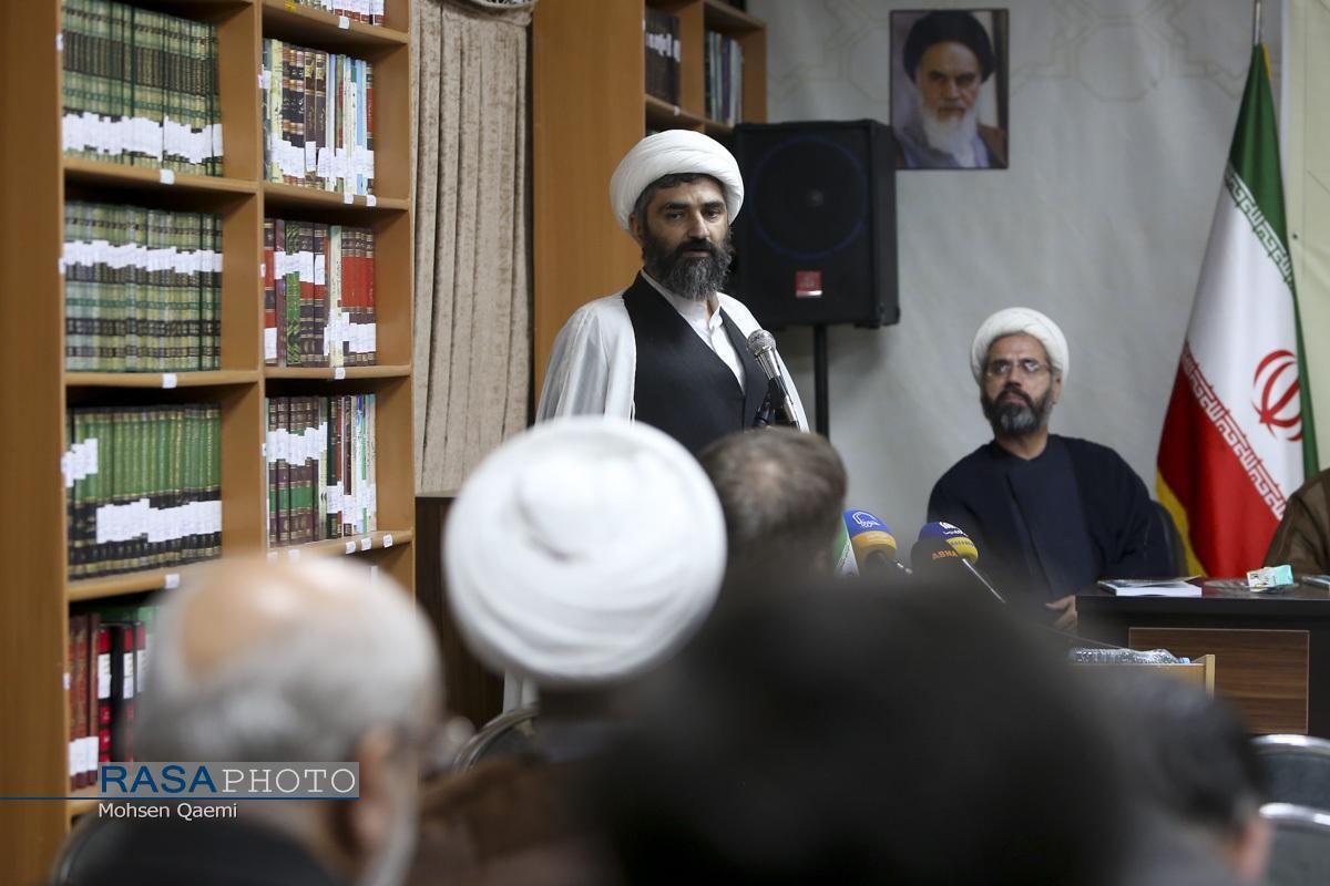 گزارش مراسم رونمایی از کتاب «فقه خبر»