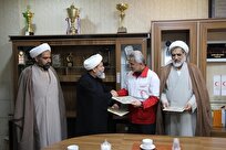 انعقاد تفاهم‌نامه همکاری بین حوزه علمیه و جمعیت هلال احمر فارس