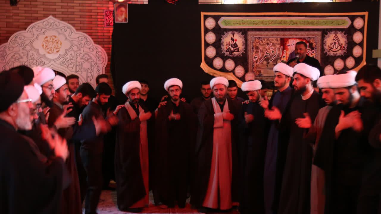 برگزاری آیین باشکوه ایام فاطمیه در حوزه علمیه امیرالمؤمنین+ تصاویر