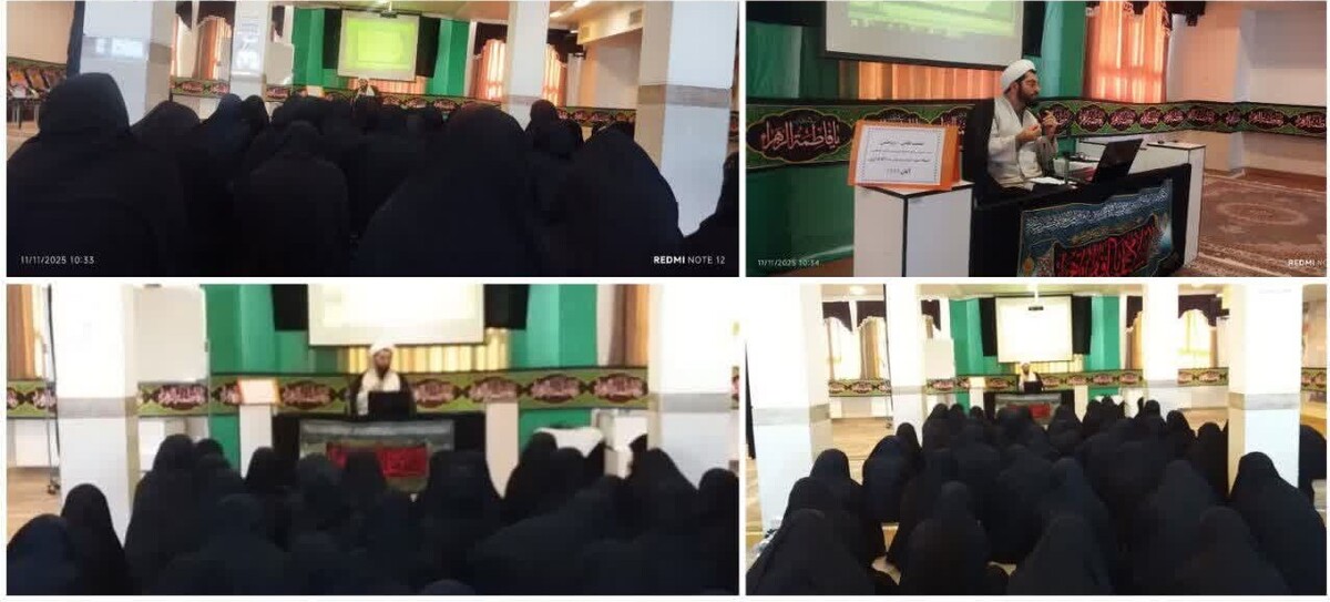 برگزاری نشست کتاب، راهی به روشنای اندیشه در مدرسه علمیه مرند