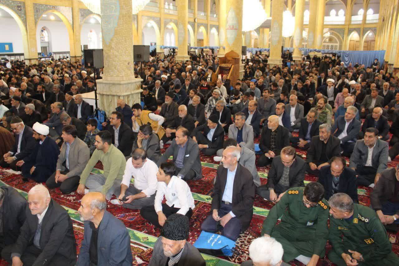 برگزاری میز خدمت تخصصی کشاورزی در مصلی اعظم بناب