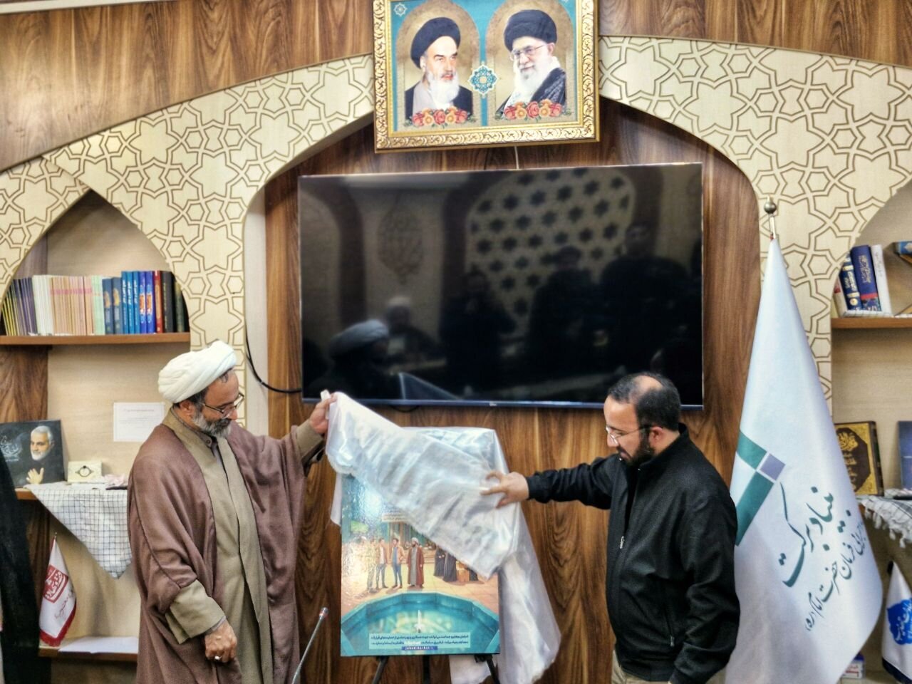 رونمایی از پوستر مسجد با برکت برگزار شد