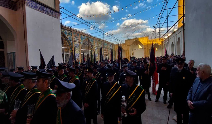 برگزاری مراسم چاوش عزای علی ابن باقر + گزارش تصویری برگزاری مراسم چاوش عزای علی ابن باقر + گزارش تصویری