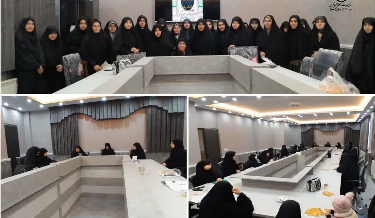 نشست فرهنگی تربیتی با حضور مادر و همسر شهید یوسف محسنی در خسروشاه