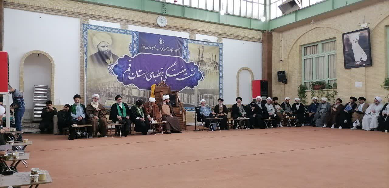 تجلیل وعاظ و خطبا از شخصیت آیت الله صافی گلپایگانی