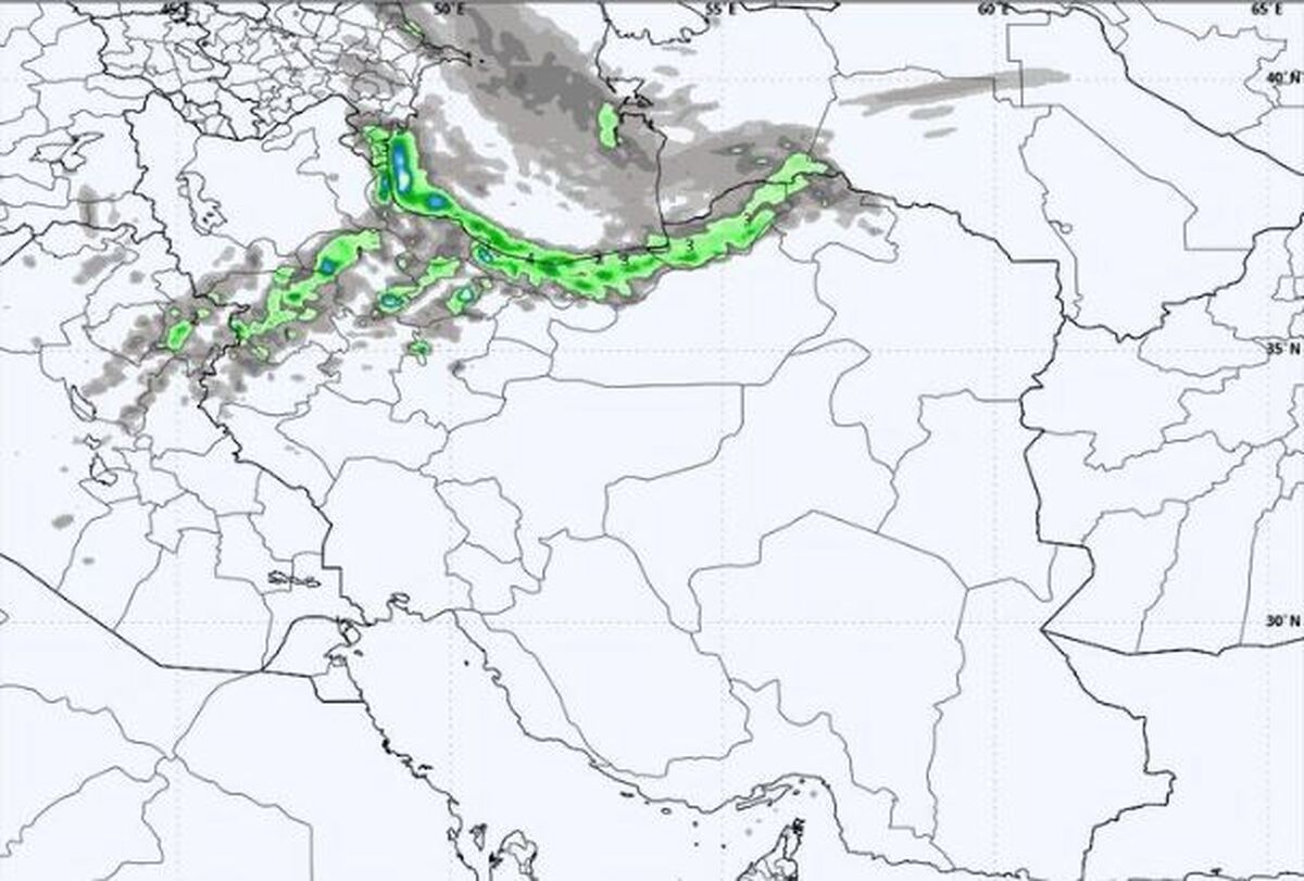 هشدار هواشناسی درباره ورود موج پیاپی سامانه‌ها؛ آغاز بارش‌ها از امشب