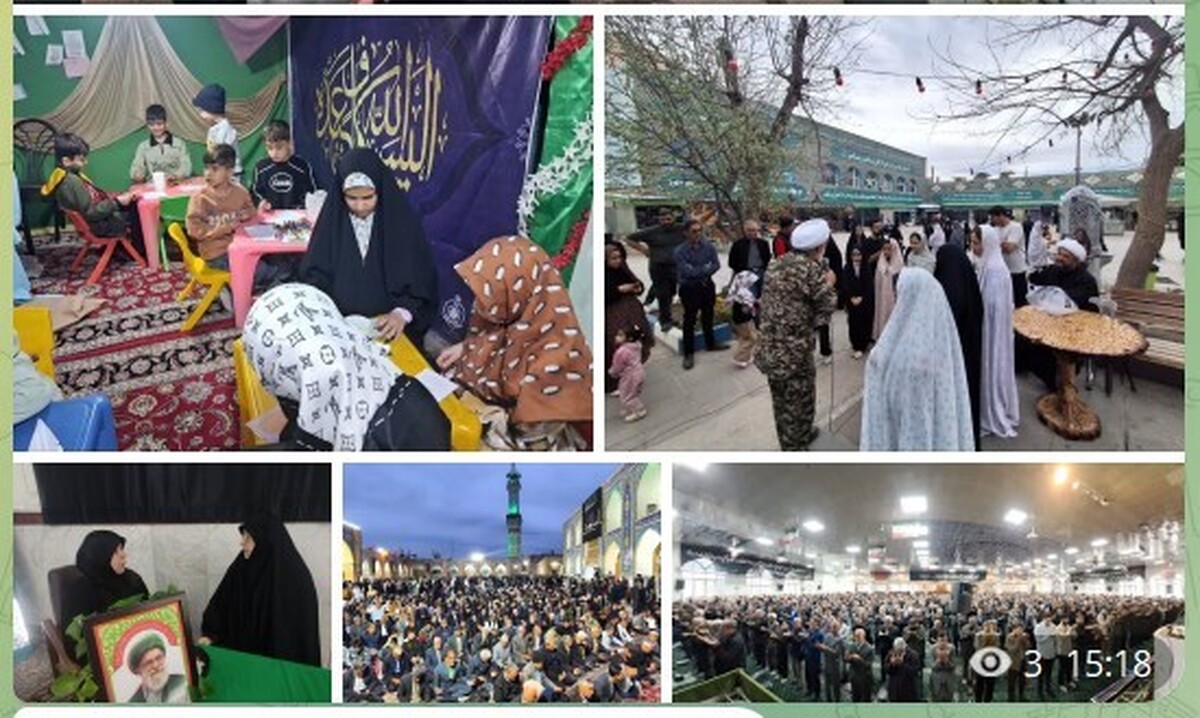 تشرف یک میلیون و دویست هزار زائر به بقاع متبرکه خراسان رضوی