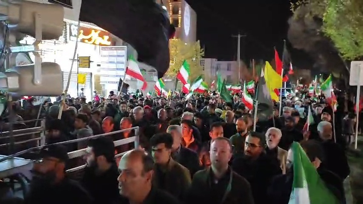 سی و هفتمین تجمع حماسی در بام ایران؛ ما مردم شهرکرد از صهیون بیزاریم + فیلم