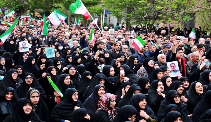 گزارش تصویری تشییع باشکوه شهید سردار نائینی