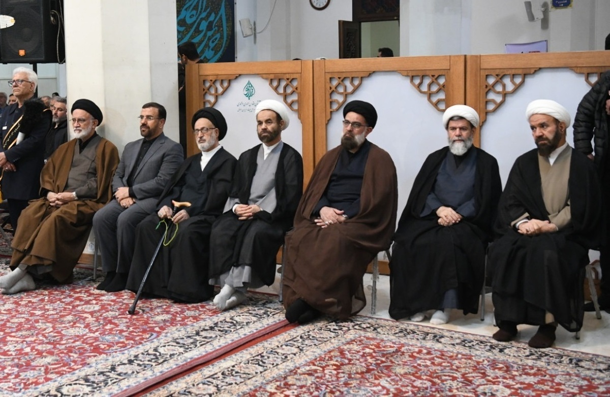 برگزاری مراسم سوگواری اربعین شهادت رهبر انقلاب در سوّمین حرم اهل‌بیت