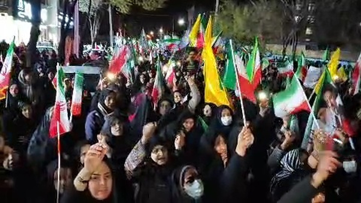پیام مجاهدان حزب‌الله لبنان برای مردم شهرکرد + فیلم