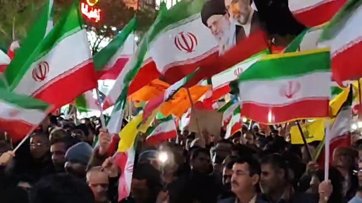 فریاد «حیدر، حیدر» در بام ایران طنین‌انداز شد + فیلم