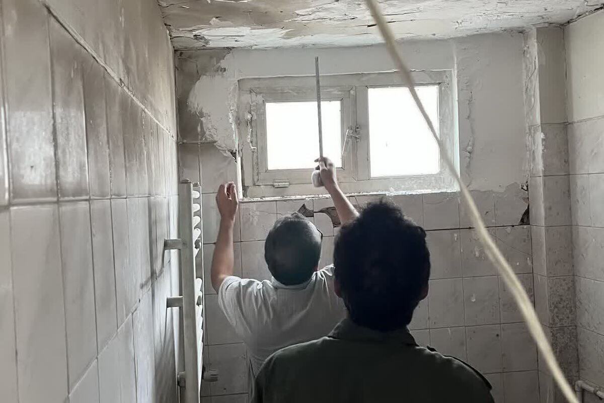 اعزام گروه جهادی شهید محسن حججی کاشان به مناطق جنگ‌زده بوشهر