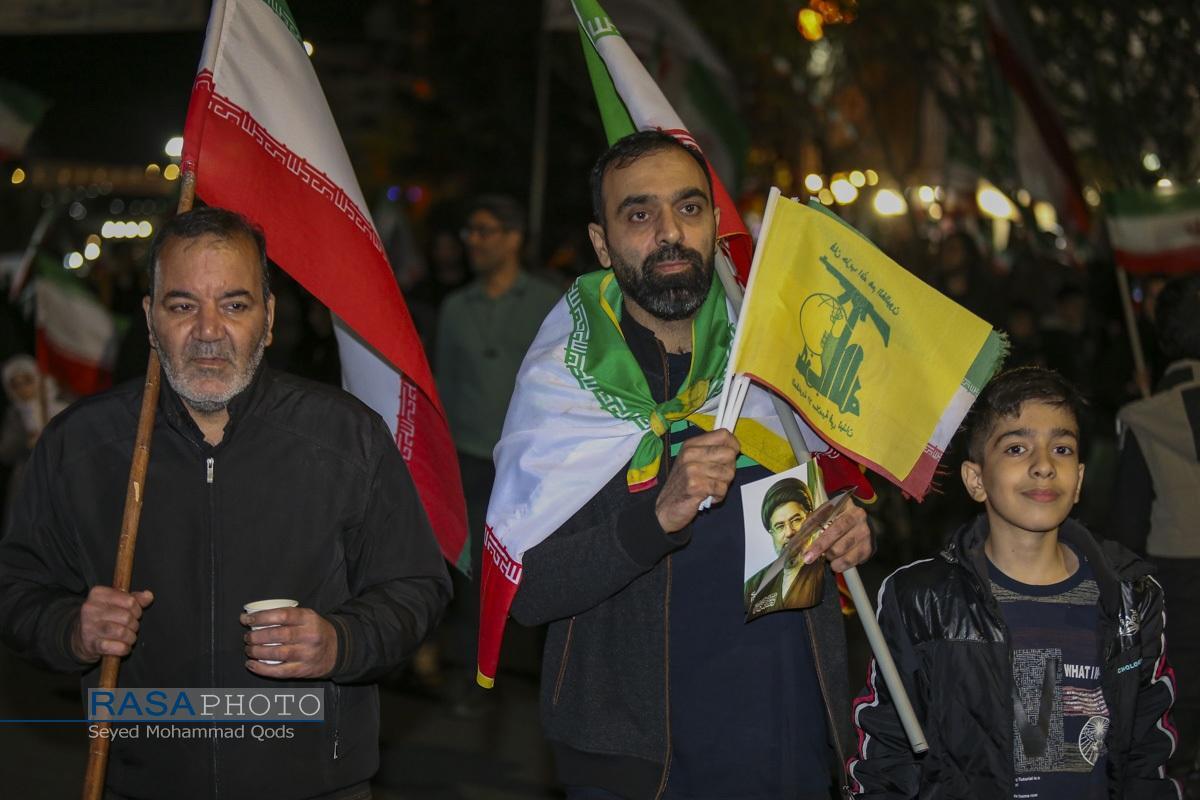 وقتی سفره نوروز میزبان تصاویر شهدا و جشن نابودی اسرائیل است