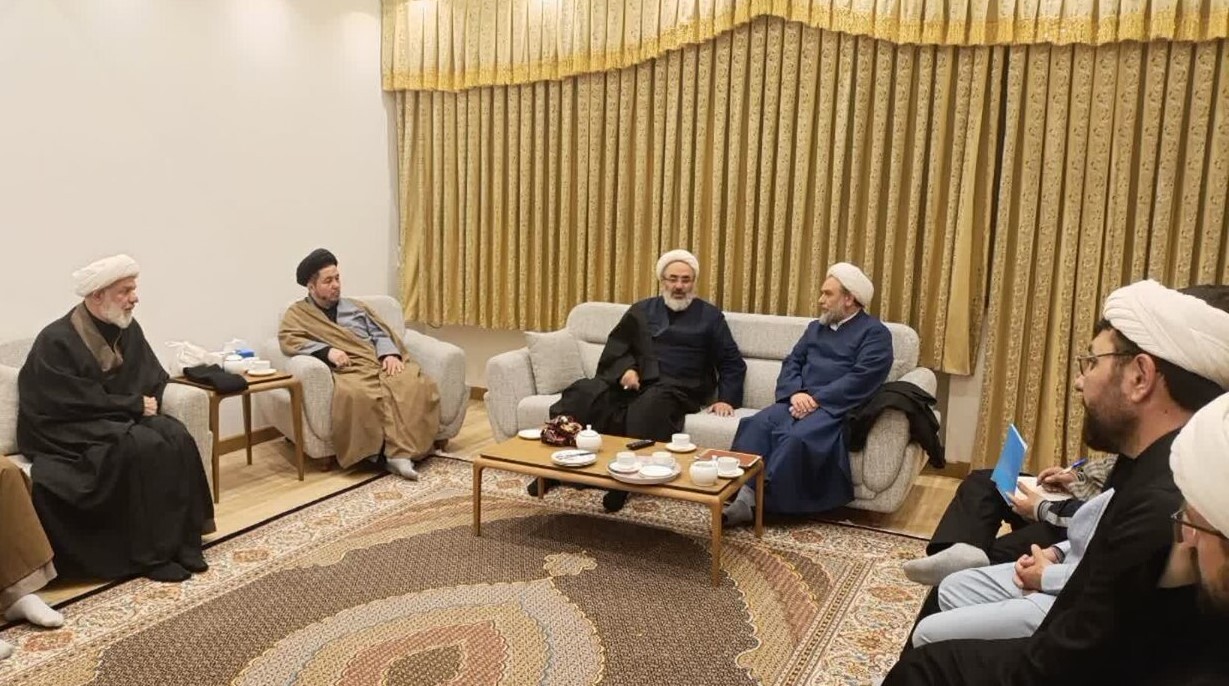 برگزاری نشست هماهنگی رئیس سازمان بسیج طلاب و روحانیون کشور با نهادهای حوزوی+ تصاویر برگزاری نشست هماهنگی رئیس سازمان بسیج طلاب و روحانیون کشور با نهادهای حوزوی+ تصاویر