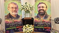 دیدار مدیر جامعه‌الزهرا با خانواده شهیدان لاریجانی