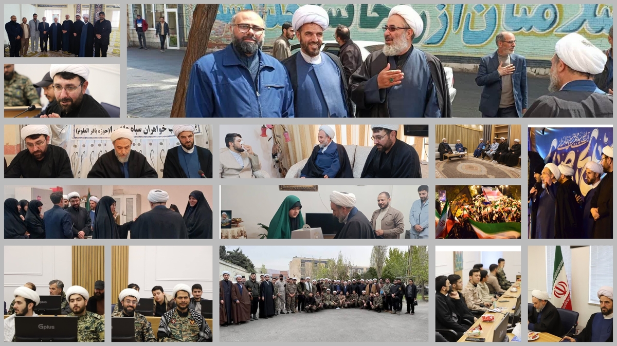 تأکید بر نقش بی‌بدیل طلاب بسیجی در امنیت، فرهنگ و جهاد تبیین+ تصاویر