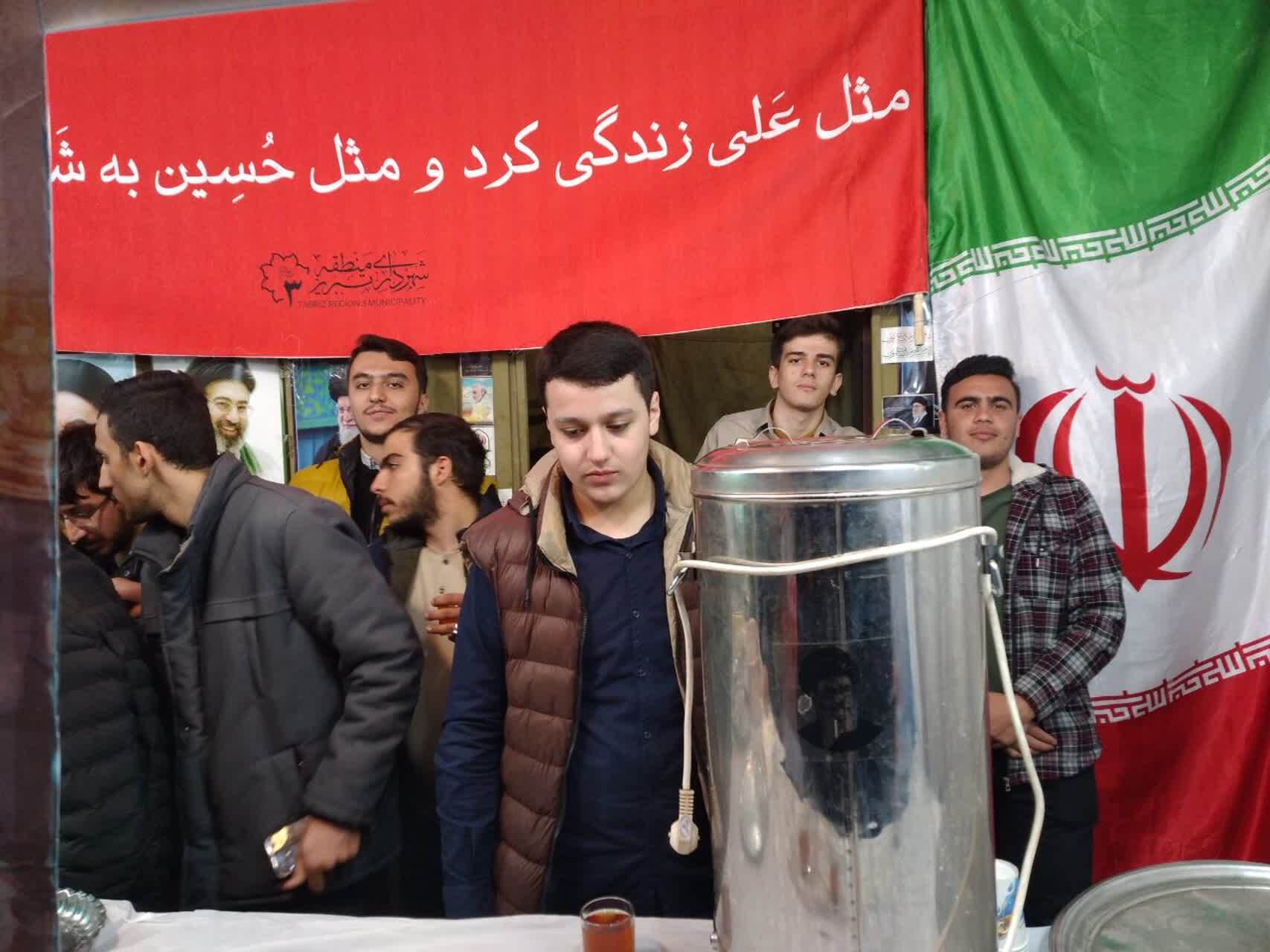 بازدید معاون امور طلاب حوزه علمیه استان از موکب سیدالشهدای انقلاب+ تصاویر