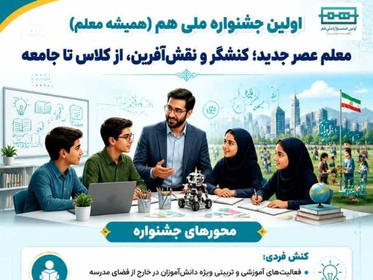 فراخوان اولین جشنواره ملی «هَم»(همیشه معلم) منتشر شد