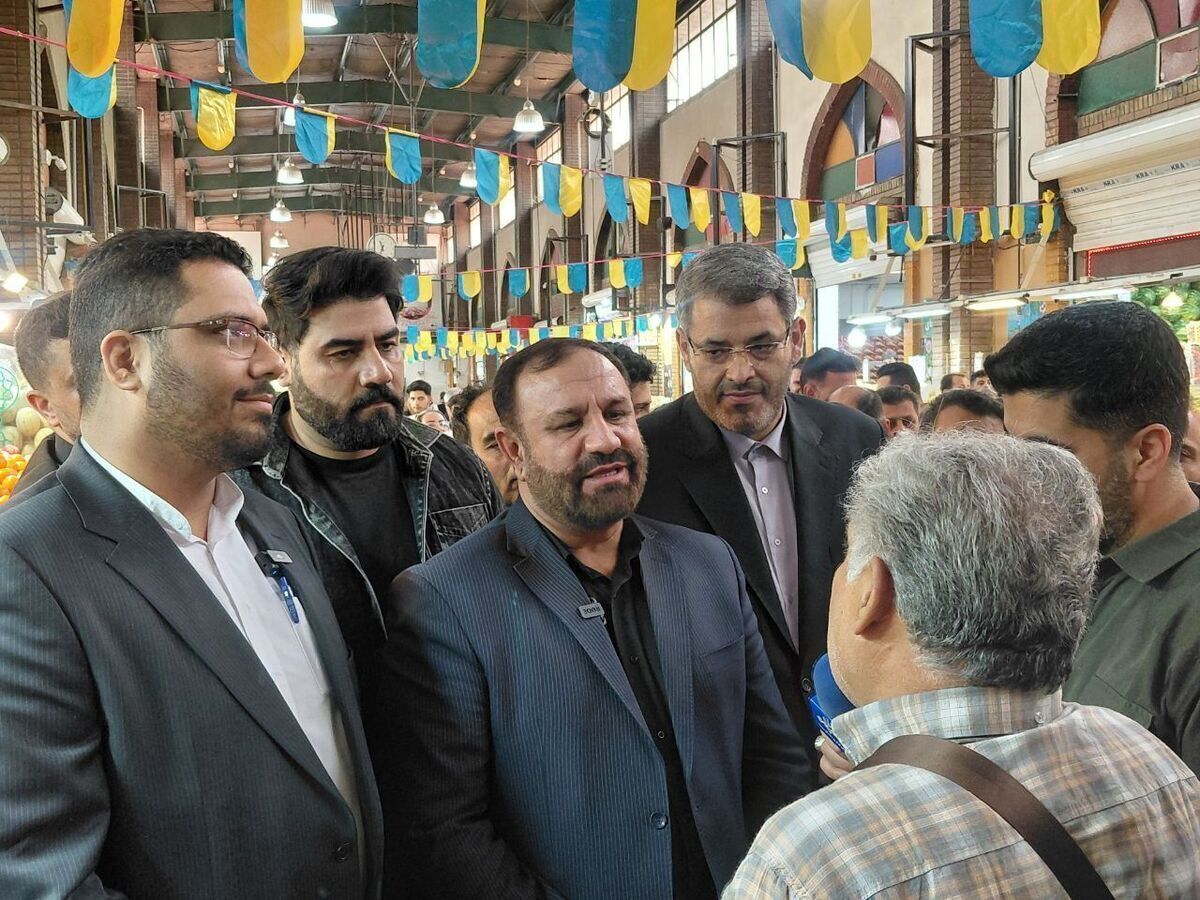 بازدید دادستان تهران از میدان میوه و تره‌بار جلال آل احمد
