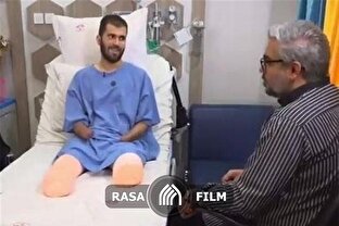 بدون تعارف با قهرمانی که دست و پایش را برای ایران داد
