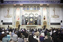 عزاداری شب شهادت حضرت امام جواد (ع) در حرم بانوی کرامت (س)