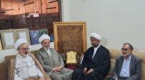 دیدار نمایندگان آیت‌الله اعرافی با رئیس مرکز ابحاث العقائدیه