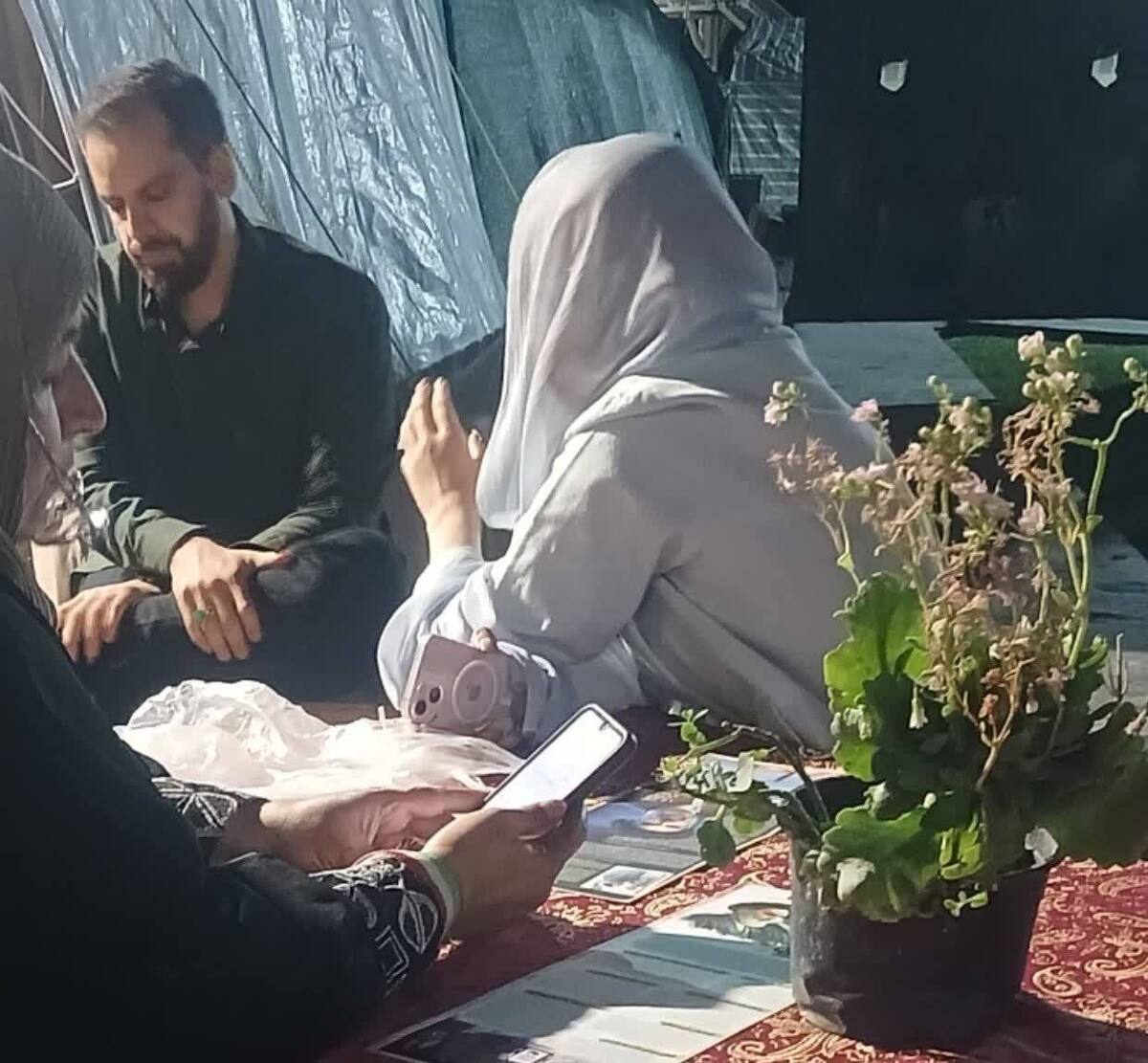 گرمای یک چای داغ قندپهلو برای یک رهگذر