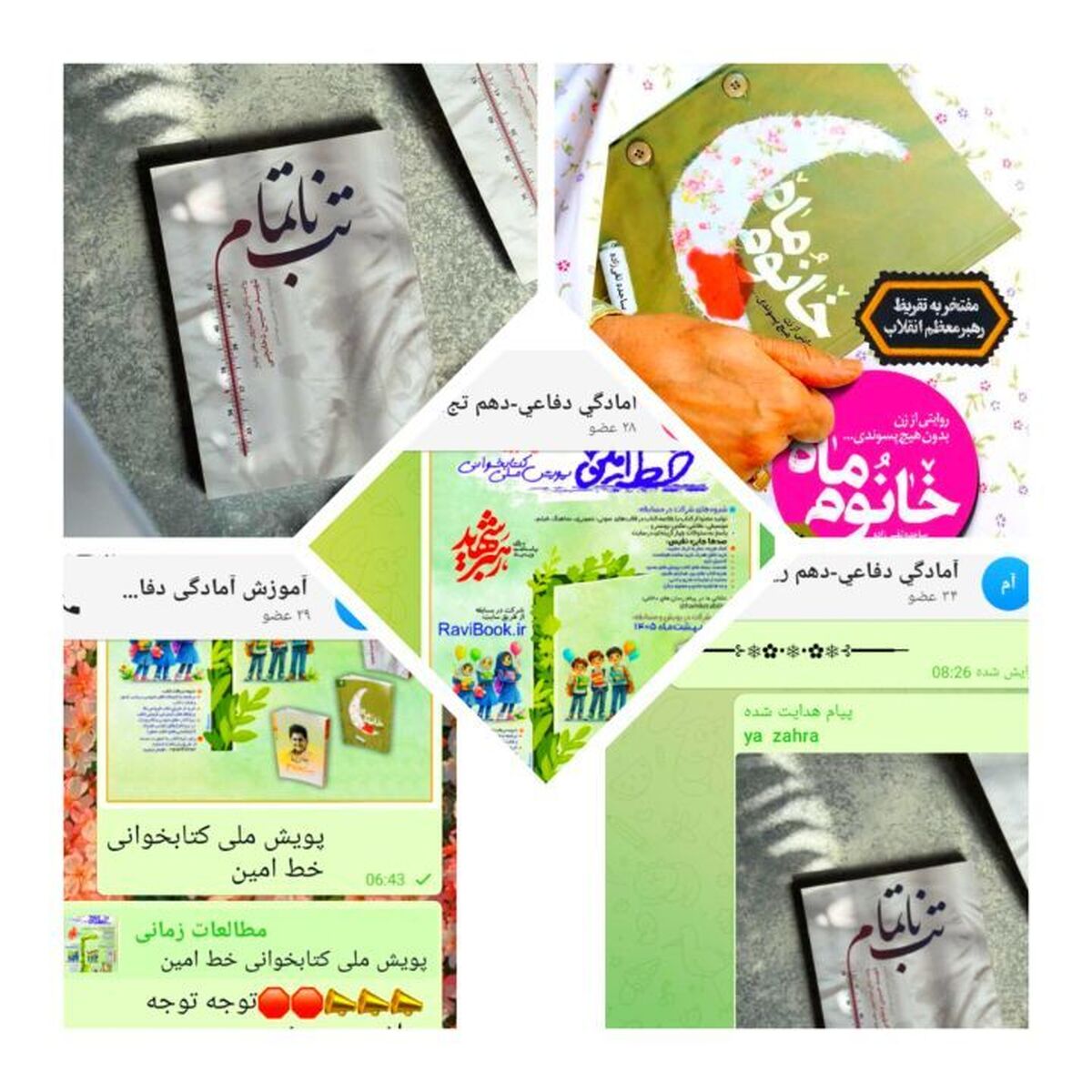 اجرای پویش کتابخوانی «خط امین» در چهارمحال و بختیاری