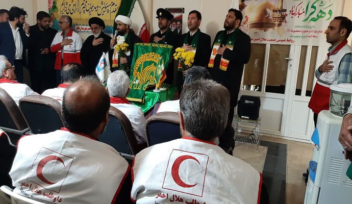 کاروان زیر سایه خورشید به نطنز شهر اولیا الله رسید