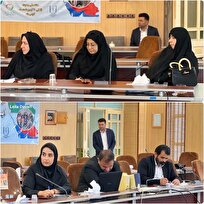 حضور مدیر حوزه علمیه خواهران بناب در جلسه ستاد حمایت از خانواده و جوانی جمعیت