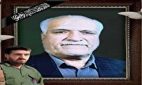 پدر شهید سیدحسن زاده به دیدار فرزند شهیدش شتافت