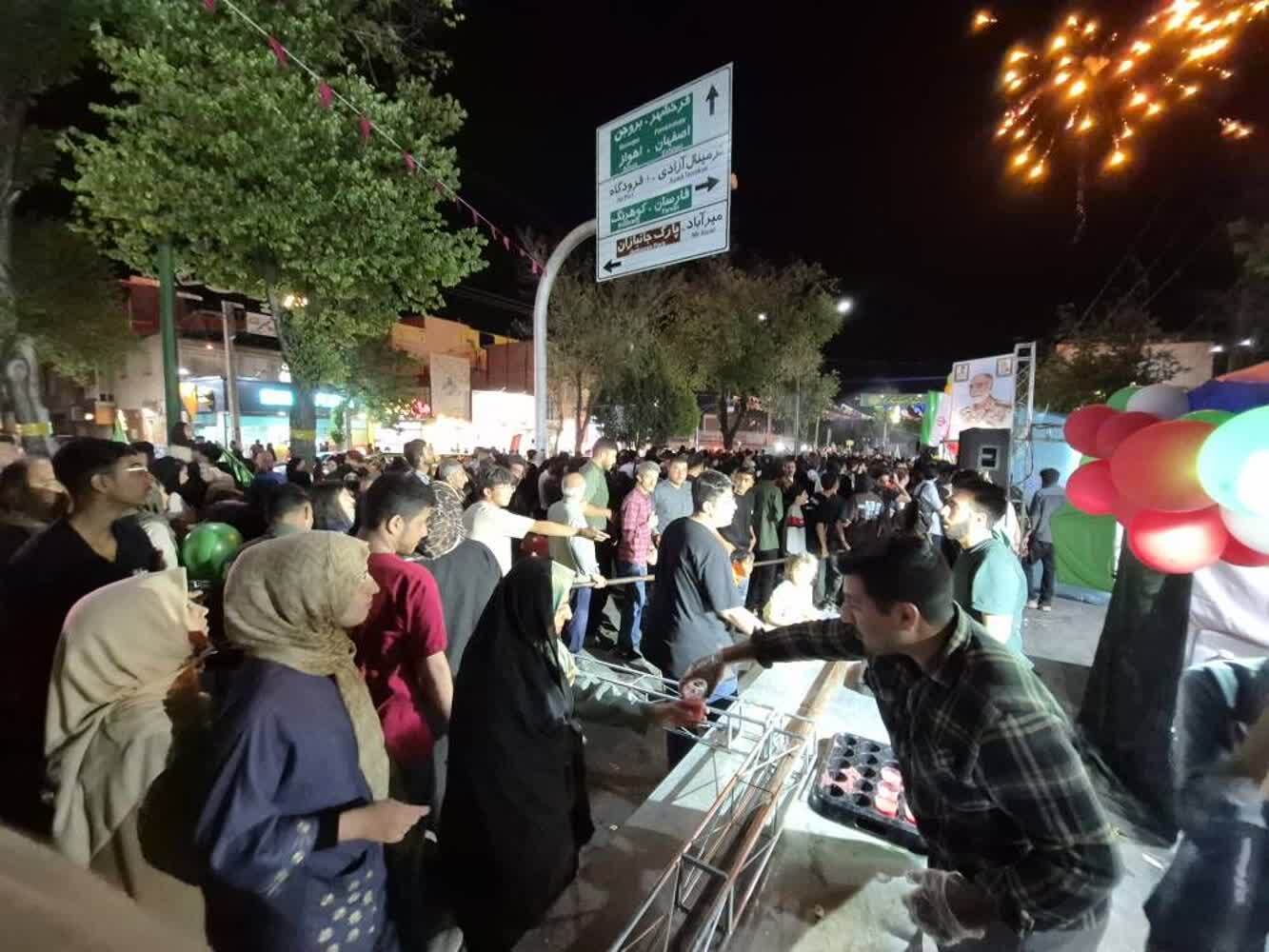 وحدت ملت مبعوث حول پرچم امیرالمومنین + فیلم و عکس