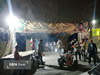 برپایی قرارگاه نوجوان مبارز در تجمعات شبانه قم