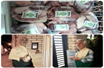 تهیه وتوزیع ۸۰ بسته معیشتی بین نیازمندان کاشانی