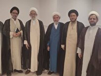 دیدار هیئت رئیسه مجمع نمایندگان طلاب با مسئول دبیرخانه شورای عالی حوزه‌