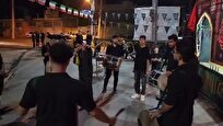فیلم | سنج و دمام هیئت باب الحوائج چالشتر