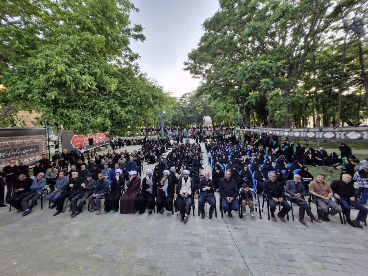 امام جمعه اهر در «محفل اشک» حضور یافت